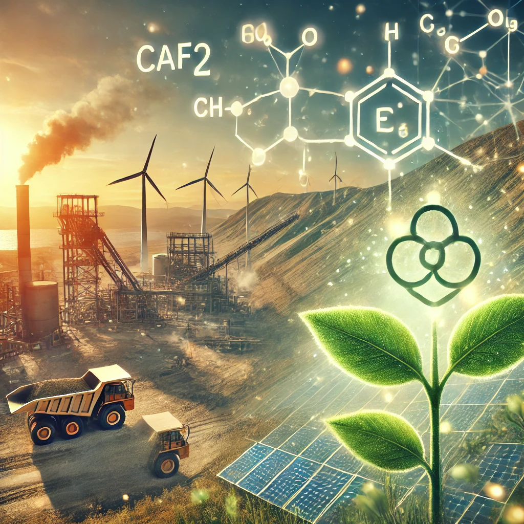 Sustainability in the calcium difluoride